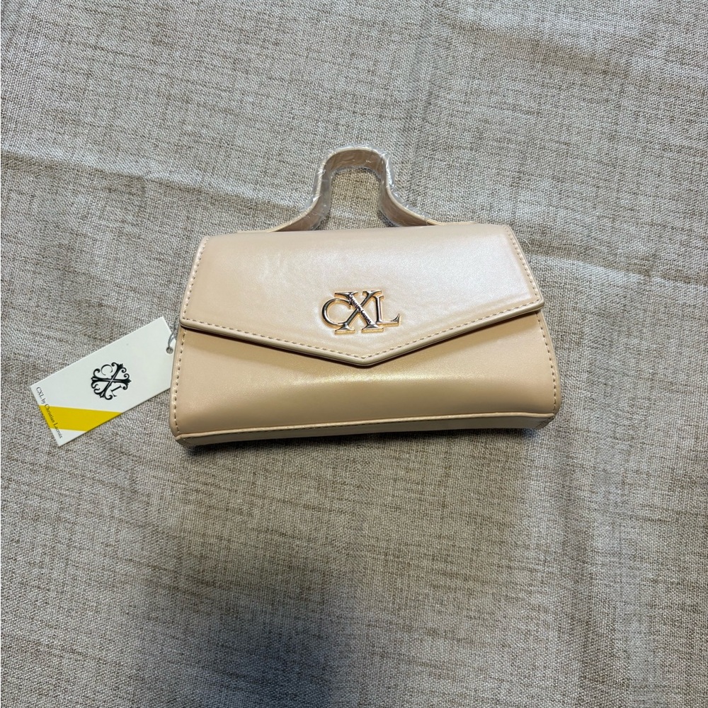 Christian Lacroix Cream Clutch